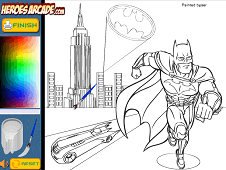 Batman Cartoon Coloring