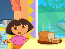 Dora in The Kitchen