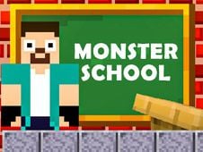 Herobrine vs Monster School